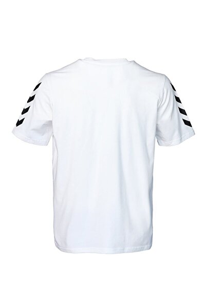 hummel 911606 Erkek Beyaz Bisiklet Yaka T-shirt