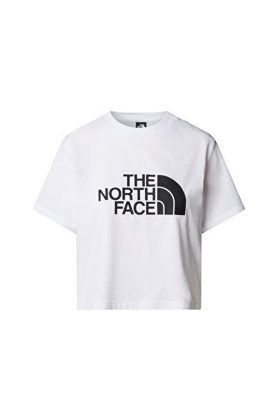 THE NORTH FACE TNF Λευκό Easy Relaxed Crop Tee - W S/S