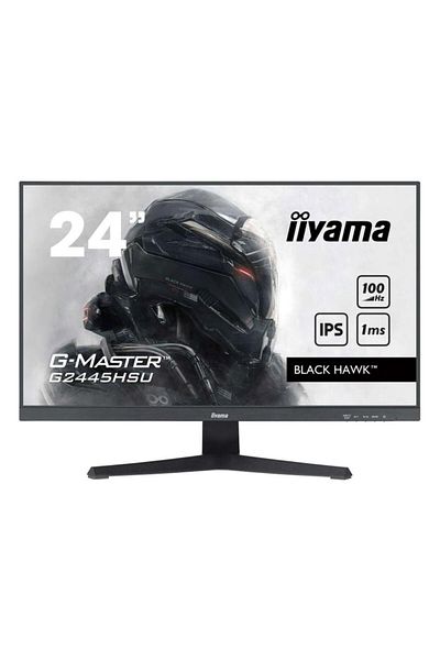 IIYAMA Monitor Gaming IPS LED iiyama G-Master 23.8" G2445HSU-B2, Full HD (1920 x 1080), Boxe, 100 Hz, 1 ms