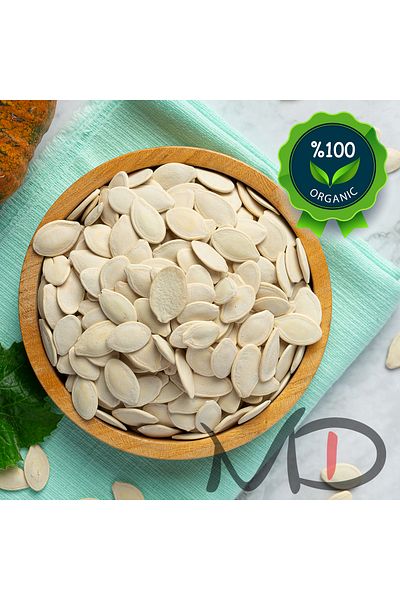 Magika Design Roasted Pumpkin Seeds Unsalted 1 kg - 100% Natural, 100% Fresh, 100% Organic