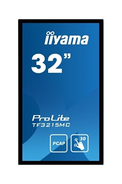 IIYAMA Monitor VA LED Iiyama 31.5" TF3215MC-B2AG, Full HD (1920 x 1080), VGA, HDMI, DispayPort, Touchscreen