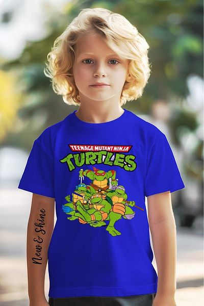 New Shine TRIOC PENTRU COPII IMPRIMAT NINJA TURTLES