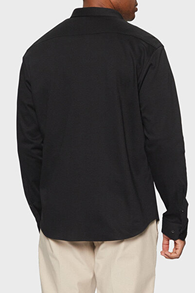 BOSS % 100 Pamuk Regular Fit Düğmeli Yaka Logolu Gömlek Erkek GÖMLEK 50533163 403