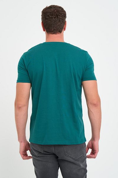 Kenvelo Tricou barbat de culoare uniforma