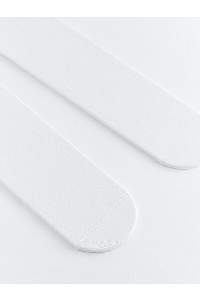 LC Waikiki Ecru Basic Baby Girl Pantyhose 2 Pack