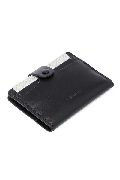 Tergan S1kk00001653-a55 Δερμάτινη θήκη πιστωτικής κάρτας Unisex - Μαύρη