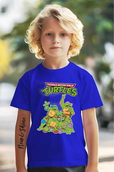 New Shine TRIOC PENTRU COPII IMPRIMAT NINJA TURTLES