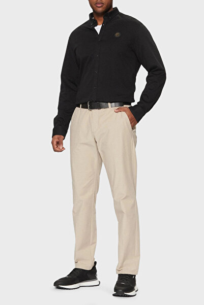 BOSS % 100 Pamuk Regular Fit Düğmeli Yaka Logolu Gömlek Erkek GÖMLEK 50533163 403