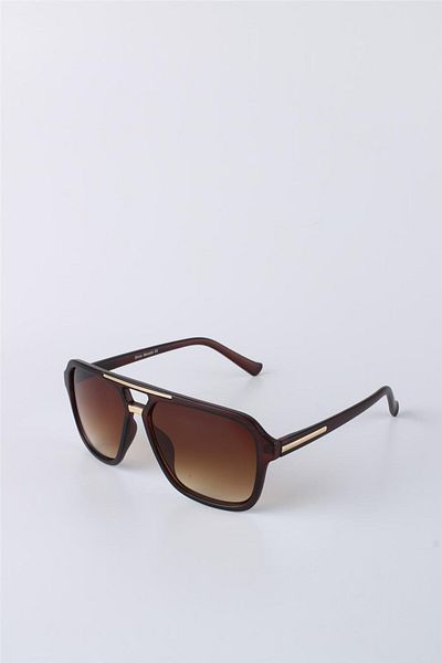 Silvio Monetti Brown Uv400 Protection Men's Sunglasses G25Sm58037R02