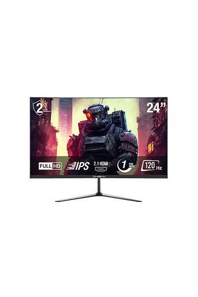 SHARX 24" Gaming Monitor 24F120I, 120Hz, 1ms MPRT, IPS, FHD, HDMI 2.1, FreeSync, G-Sync,Fixed Stand