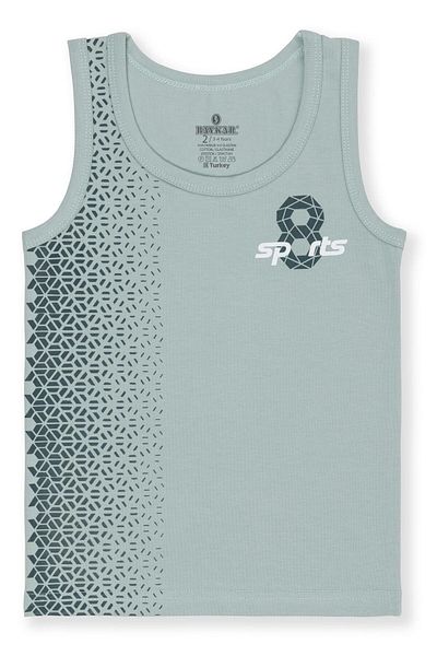 BAYKAR Men's Lycra Crew Neck, Printed Athlete Boxer Suit 2926