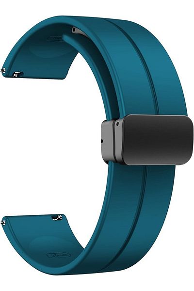 AWH Magnetic Silicone Watch Band, Quick Release, 16 22mm, Sport Strap for Men & Women
