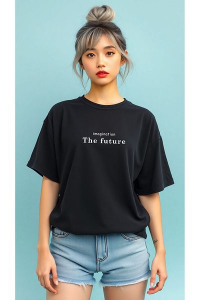 uyguntarz Το μπλουζάκι Future Printed Oversize