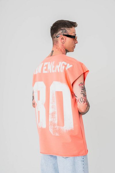 go gang own Αμάνικο μπλουζάκι Raw Energy Oversize