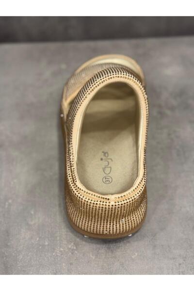 Guja Ultra Comfortable Slippers with Sole, Modern Stone Detail Slippers Suitable for Daily Use