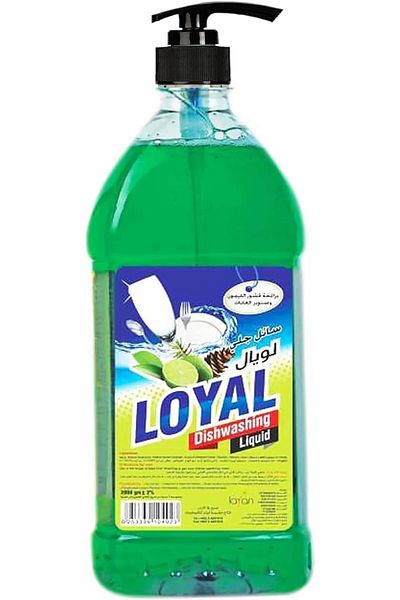 Loyal سائل غسيل الأطباق بالليمون والصنوبر 2 لتر