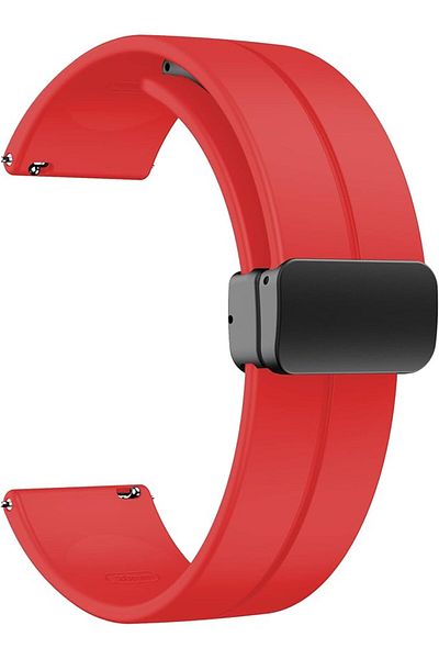 AWH Magnetic Silicone Watch Band, Quick Release, 16 22mm, Sport Strap for Men & Women