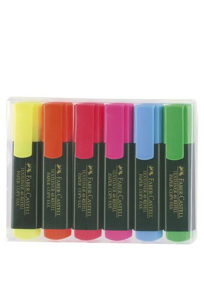 Faber Castell Textmarker Set 6 1548 Faber-Castell