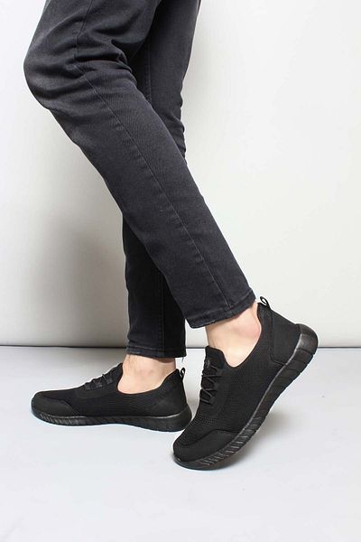 FAST STEP Unisex Daily Walking Casual Sneaker Comfortable Sports Lightweight Shoes Black 869xa576