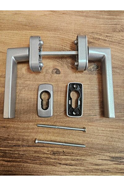 Windoform Belgrade Acoustic Double Sided Rosette Door and Window Handle Silver