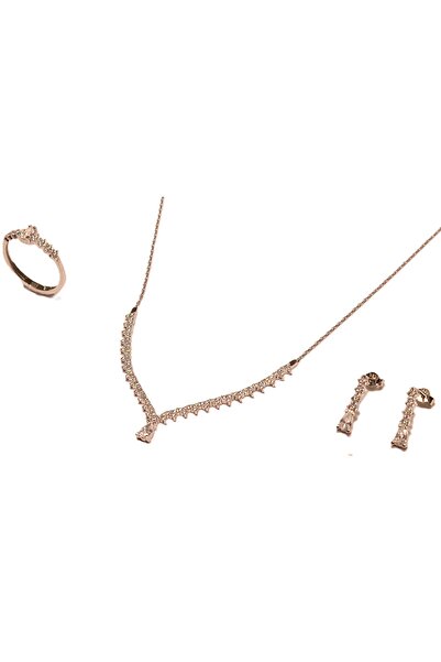 Hakan Güler Kuyumculuk 14 Ayar Altın Damla Model Su Yolu Düğün-Nişan Seti