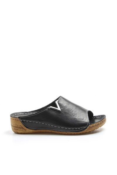 FAST STEP Papuci plati pentru femei din piele naturala 972za211