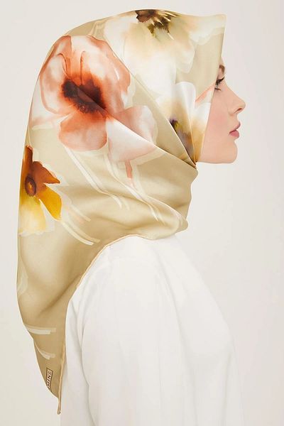 Armine Dj Sura Pure Silk Scarf - Άνοιξη-Καλοκαίρι 9105d (Sura Silk) - 50 Πράσινο