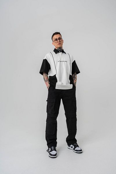 go gang own Μπλούζα Blend Of Cultures Polo Yaka Oversize