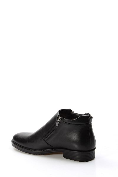 FAST STEP Genuine Leather & Fur Men's Classic Boots 671Kma304