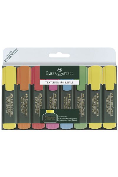 Faber Castell Textmarker Set 8 1548 Faber-Castell