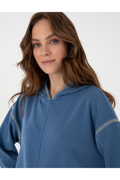 Pierre Cardin Indigo Oversize Sweatshirt 50301341 -Vr028