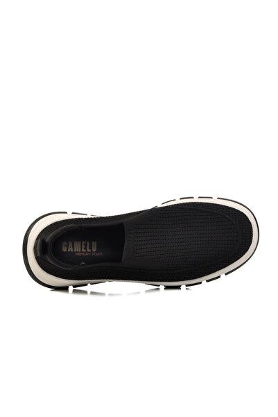 GAMELU Ασπρόμαυρο Διχτυωτό Ελαφρύ Ευέλικτο Αναπνεύσιμο Ανδρικά Αθλητικά Παπούτσια Point M