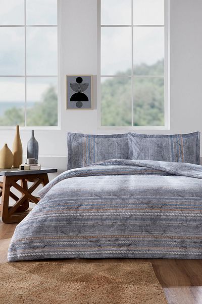 Özdilek Colorado Blue Single Sleeping Set