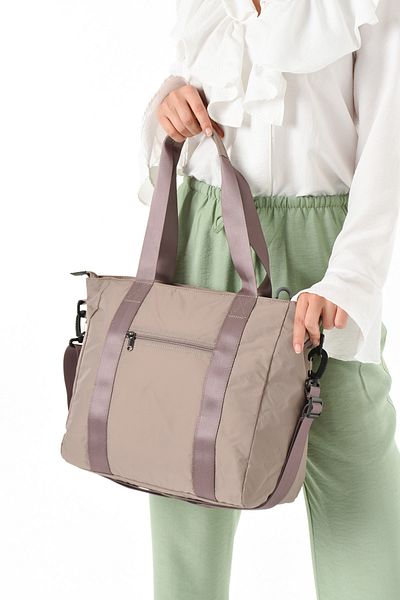 Sanmorris Women's Parachute Fabric Handbag Sn-6008 Water Resistant
