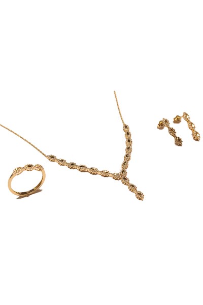 Hakan Güler Kuyumculuk 14 Ayar Altın Düğün-Nişan Seti