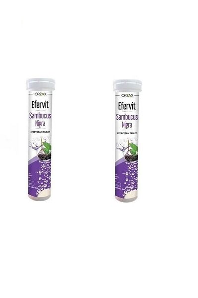 Ocean Efervit Sambucus Nigra Effervescent 20 Tablets 2 Pieces