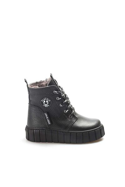 FAST STEP Unisex Γνήσιο Δέρμα Γούνινο Χειμερινό Άνετα Καθημερινά Ανθεκτικά Παιδικά Κλασικά Μποτάκια