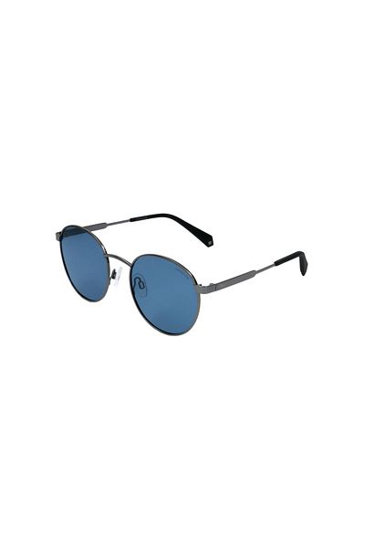 Polaroid Ochelari de soare Polaroid PLD 2053/S-PJP-51 Unisex, Rotunzi cu lentile polarizate albastre
