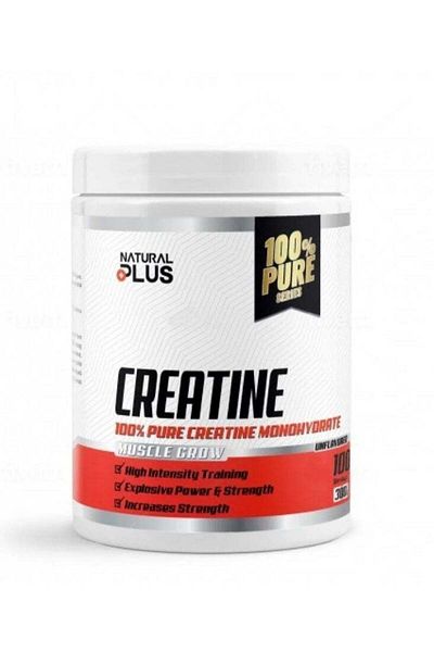 Naturall Natural Plus Creatine Monohydrate Supplement, Unflavored, 100 Servings - 300 gm