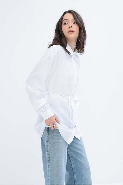 ALLDAY Cămașă de damă cu centură subțire S51304A0