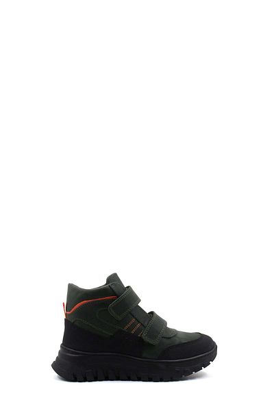 FAST STEP Unisex Children's Classic Boots - Genuine Leather and Fur Detail 612Kfa1586-2