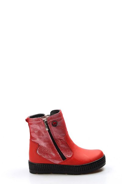 FAST STEP Genuine Leather & Fur Unisex Children's Classic Boots 769Kxa125