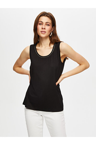 Faik Sönmez Γυναικείο εσώρουχο με λωρίδα αλυσίδας με λεπτομέρειες 25yb00024-3