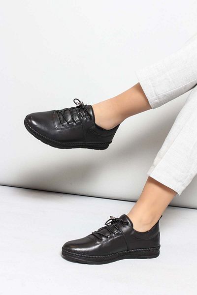 FAST STEP Γυναικεία παπούτσια casual από γνήσιο δέρμα 934za105