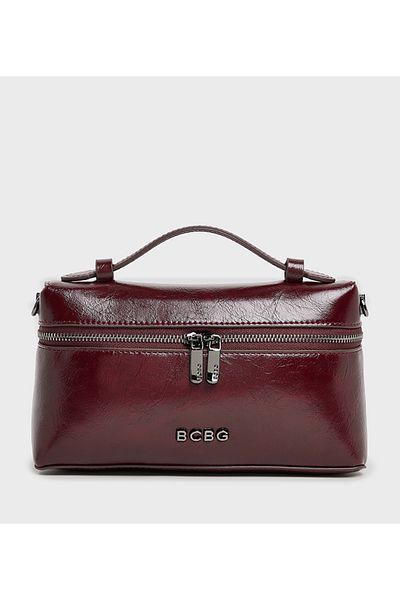 BCBG LOGO DETAIL SHOULDER BAG