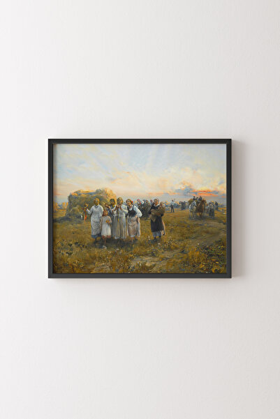 epiqart مهرجان الحصاد - الإطار الأسود