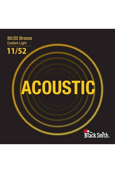 BLACKSMITH Br-1152 Custom Light Acoustic Guitar String