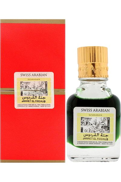 SWISS ARABIAN Swiss Arabian Jannet El Firdaus R2B Concentrated Perfume Oil, 9 Ml