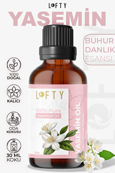 Lofty Yasemin Uçucu Yağ Buhurdanlık Esansı Oda Kokusu Esansiyel Yağ Buhur Yağ...