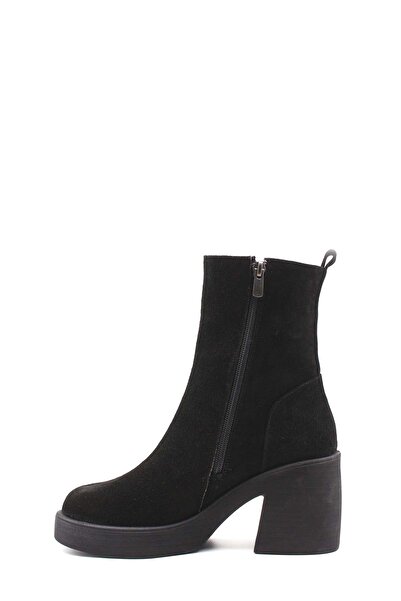 FAST STEP Γυναικεία Κλασικά Μποτάκια Γνήσιο Δερμάτινο 408SZA0657-03